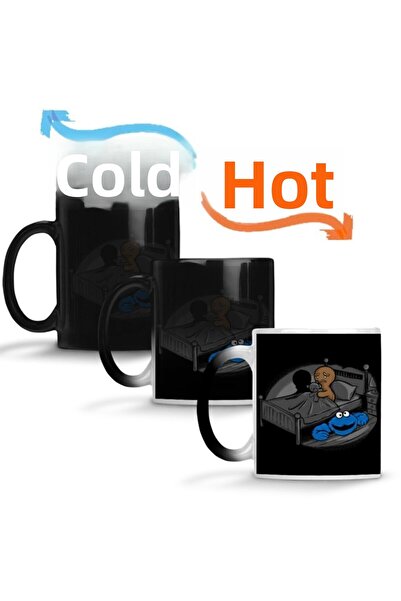 Baskı Dükkanı كوكي مونستر كوكيز - كوب سحري وكوب بورسلين