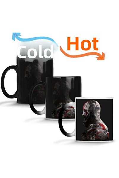 Baskı Dükkanı كوب Godofwar إله الحرب السحري من البورسلين