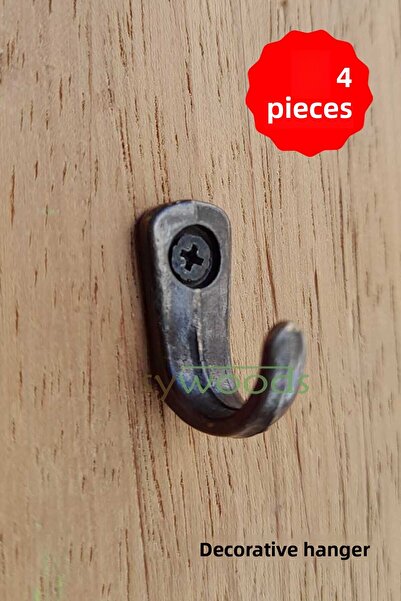 sywoods Umeraș decorativ unic 4 bucăți și șuruburi Accesorii antice Design Ho...