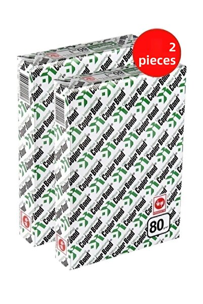 Vege Ve-ge Copier Bond A4 80 جم/م2 - 1000 ورقة نسخ (عبوة من قطعتين)