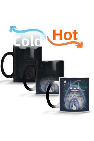 Baskı Dükkanı كوب كاتبوس فريندلي سبيريت توتورو كوب سحري من البورسلين