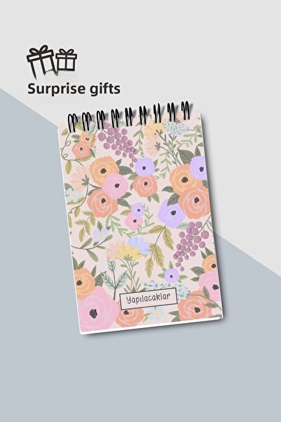 Eldesen Tasarım دفتر ملاحظات مقاس A6، غطاء من الورق المقوى المرن، دفتر ملاحظا...