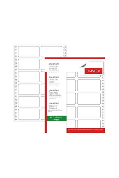 Tanex ملصق الشكل المستمر 1250 Li 35x97 Mm Tn 0017