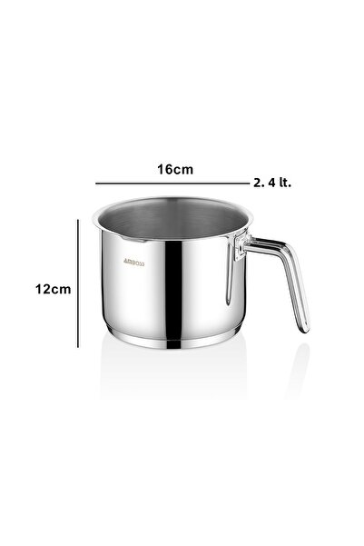 Amboss Nova Stainless Steel Milk Bowl Sauce Bowl 16X12 cm