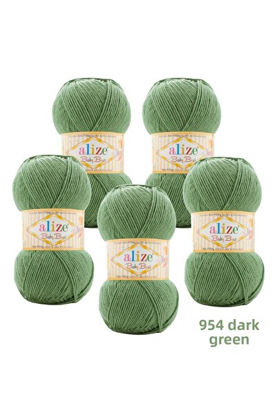 Ravepi Collection Alize Baby Best Pachet de 5 fire de tricotat manual Cod de culoare: 954