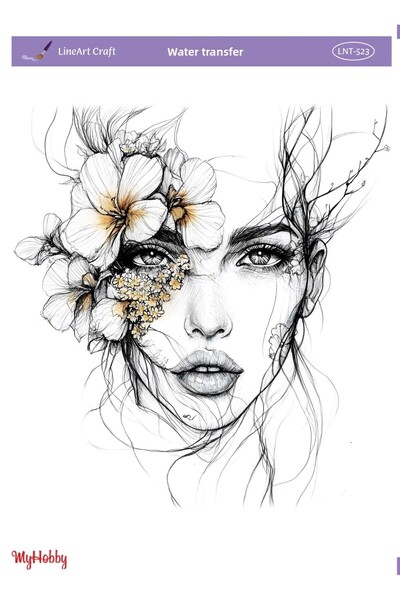 LİNEART Lineart Water Transfer No:Lnt523 25X35Cm