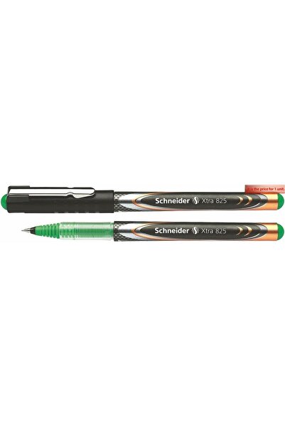 SCHNEIDER Xtra 825 inkoustová roller kuličková propiska 0,5 mm - zelená náplň
