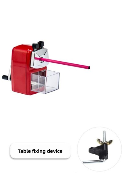 Mas 6730 Table Type Medium Sleeve Sharpener - Red