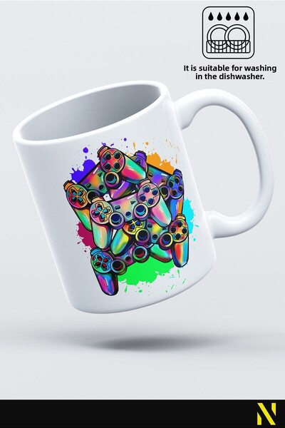 nilizma Gamer Gamer Themed Mug Cup Mug 330 ml
