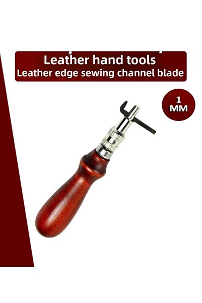 Dopar 1mm Stitched Leather Edge Blade