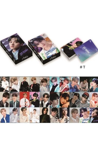 REN AKSESUAR KPOP STRAYKIDS Lee Know Lomo Card 30 buc