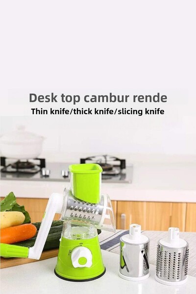 Kitchen Way حوض غير قابل للصدأ - شفرة فولاذية، قابلة للتنظيف، قطاعة، مبشرة KW...