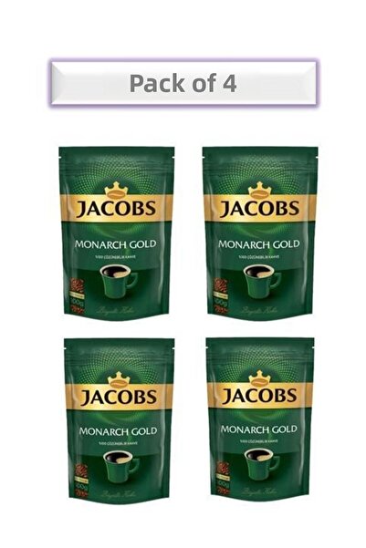 Jacobs مونارك قهوة ذهبية 100 جرام × 4 قطع