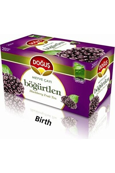 Doğuş Blackberry Herbal Tea Set of 20