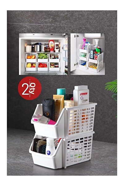 Orvila 2 Multi-Purpose Organizer Large Size - White