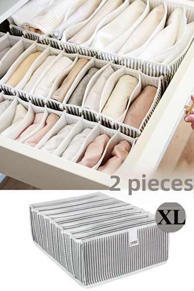 Pazar Kapısı 2 Συρτάρια Ακορντεόν και Organizer Εσωτερικού Ντουλάπας Xlarge