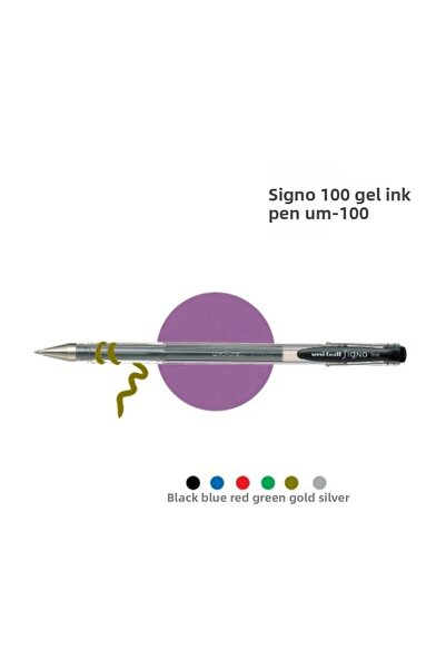 Generic Brand Uni-ball Sıgno Fine 0,7mm Siyah Roller Kalem Um-100