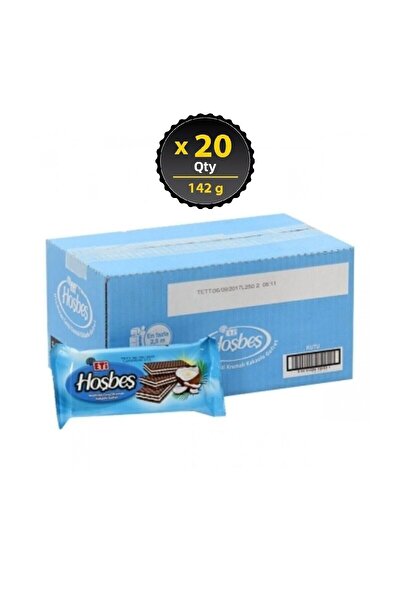 Eti جوز الهند هوسبيش 142 جرام × 20 قطعة