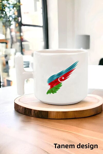 Tanem Tasarım كوب تي مطبوع بتصميم أزيري - باكو، كاراكال، كاراكال
