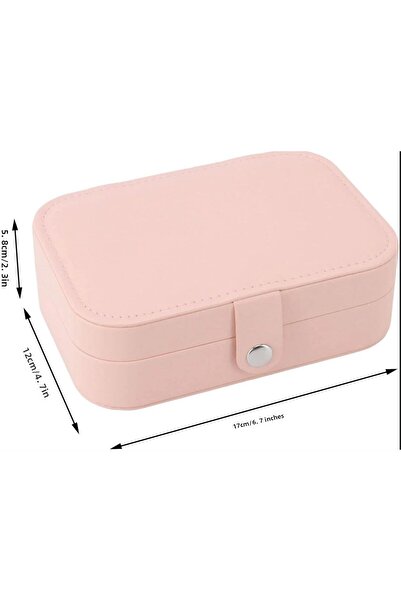 VELLICHOR Cutie de bijuterii din piele Organizator Inel Colier Cercei Bijuter...