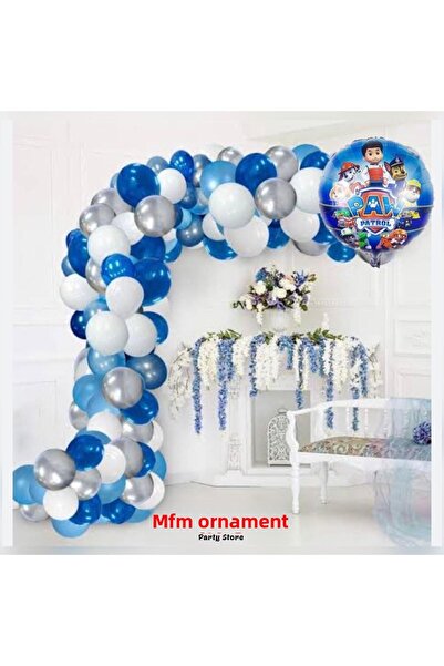 MFM مجموعة بالونات سلسلة من رقائق البترول للحفلات