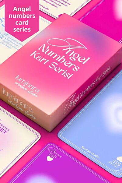 Mim and More Luminara Studio Angel Numbers Card- Angel Numbers Motivation Cards