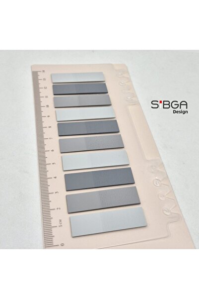 sibga tasarım Transparent Color 200 Leaf Bookmarks, Stickers and Note Paper