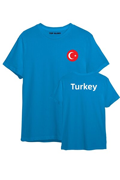 TOP GLORY Μπλουζάκι Türkiye Printed - Türkiye T-Shirt