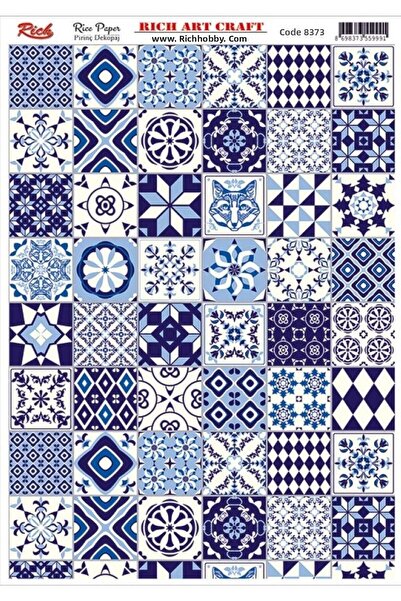 Rich ورق ديكوباج نحاسي الرمز: 8373