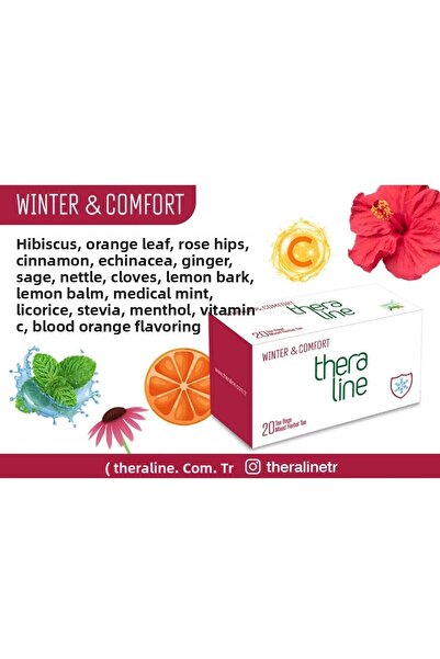 Theraline Winter&Comfort Functional Herbal Tea Winter Tea