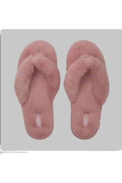 Puma Αφράτες ροζ παντόφλες