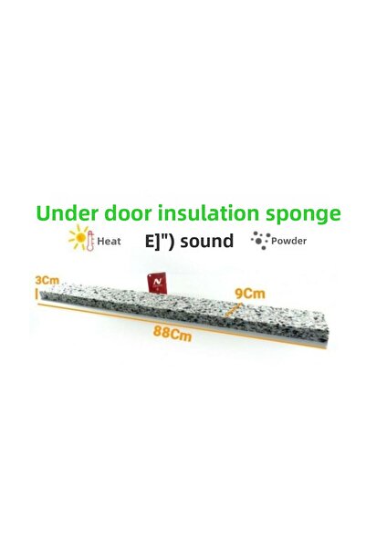 CAN Under Door Isolation Sponge Under Door Threshold Sponge