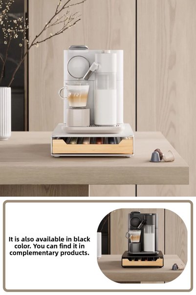 color house Capsule Coffee Stand Compatible with Nespresso Original Capsule Sizes Coffee Organizer (White)