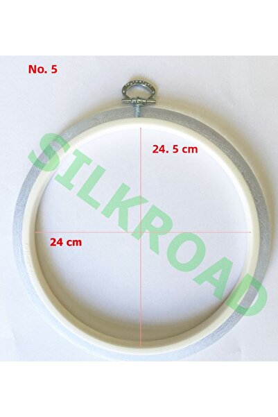 Nurge No:5 Round Transparent Plastic Panel Pulley - 24.5cm - 10mm