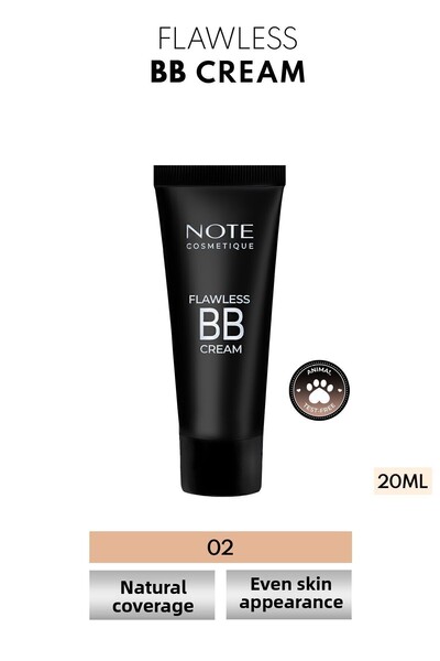 NOTE Flawless Bb Cream Natural Concealer Bb Cream - 02 Medium