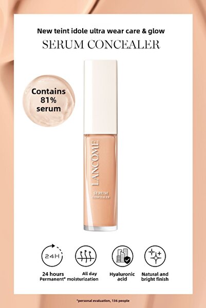 Lancome كريم خافي عيوب البشرة تينت آيدول ألترا وير كير آند جلو لامعة 105 وات ...