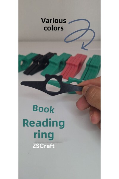 zscraft pisică Inele pentru citirea cărților - Cadou - 10 bucăți