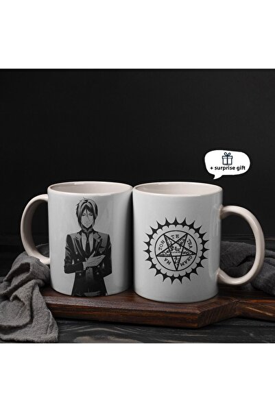 ERSİNART61 كوب سيباستيان ميكايليس، حقيبة بتلر سوداء