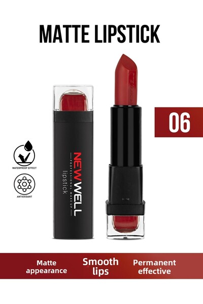 New Well أحمر الشفاه 06