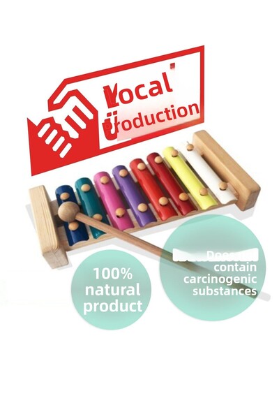 Dilediğin Gibi إكسيليفون لعبة تعليمية خشبية إكسيليفون الصوت إكسيليفون