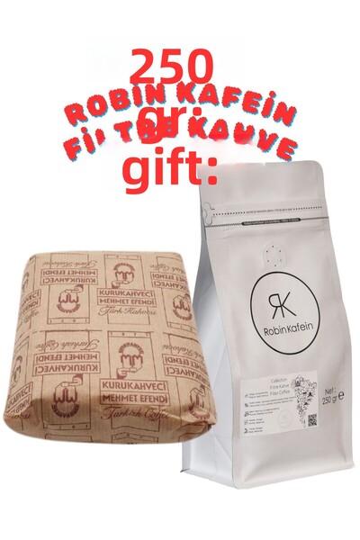 Mehmet Efendi Dried Coffee Shop 250 gr Special for Order Freshly Ground Turki...