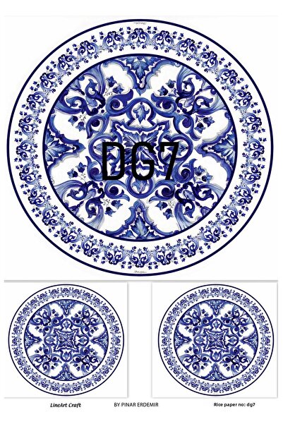 LİNEART ورق ديكوباج نحاسي LineArt - LA-DG7