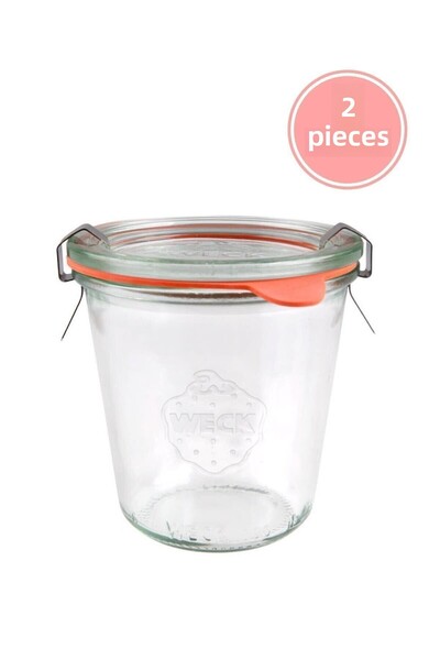 Weck 290 ml Glass Storage Jar 2 Pieces