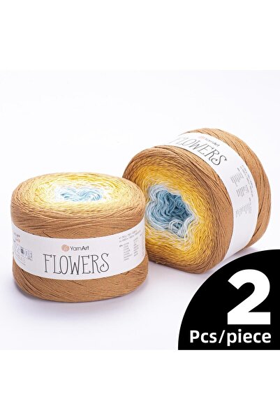 Yarnart زهور - إبرولي - 309 - 2 قطعة
