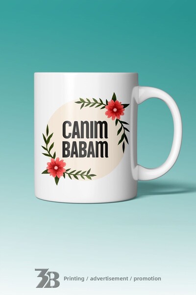 3B BASKI REKLAM PROMOSYON سلسلة بابا الحبيب - كوب كوب