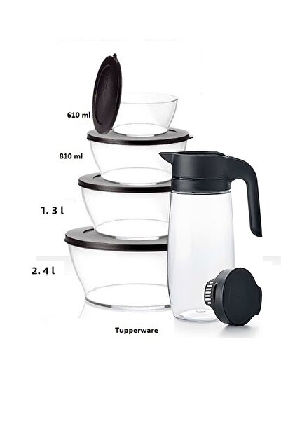 Tupperware Royal 5-Piece Storage and Service Set