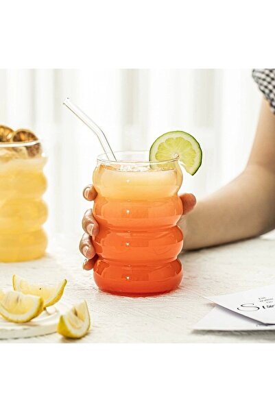 Yenigeldi كوب ريبل ناكل المقاوم للحرارة من البورسليكات للقهوة والشاي وشاي الف...