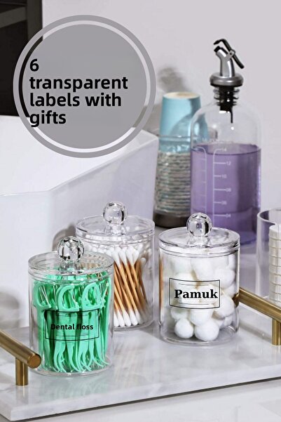 Böğürtlen Home منظم مكياج وإكسسوارات كريستال مكون من 3 قطع - منظم خزانة المجو...