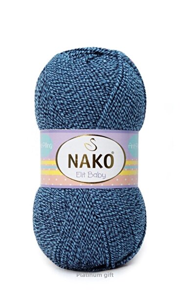 NAKO 5 τεμάχια ) Elite Baby 21350 Νήματα πλεξίματος χειρός Γιλέκο Ζακέτα Πλεκτό Κλωστή Βρεφικής κουβέρτας