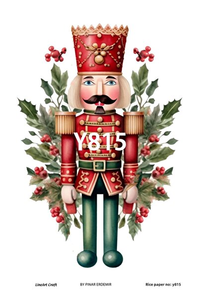 LİNEART سلسلة السنة الجديدة Y815 ديكوباج نحاس 30*42 سم